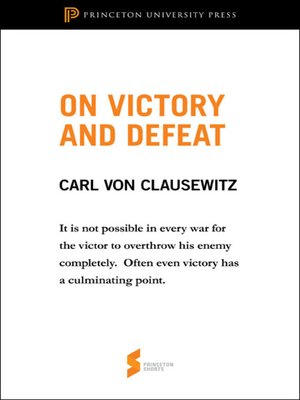 cover image of On Victory and Defeat